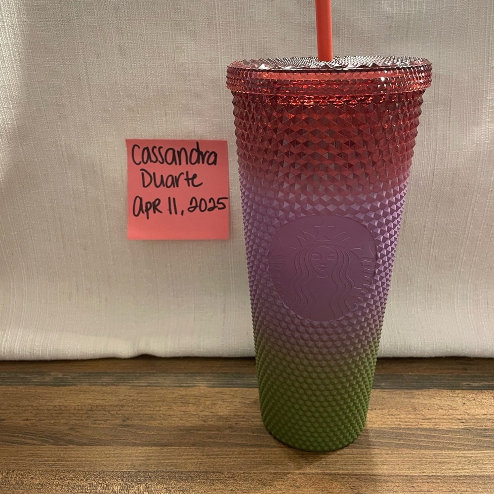 Starbucks Studded Gradient Tumbler with Straw